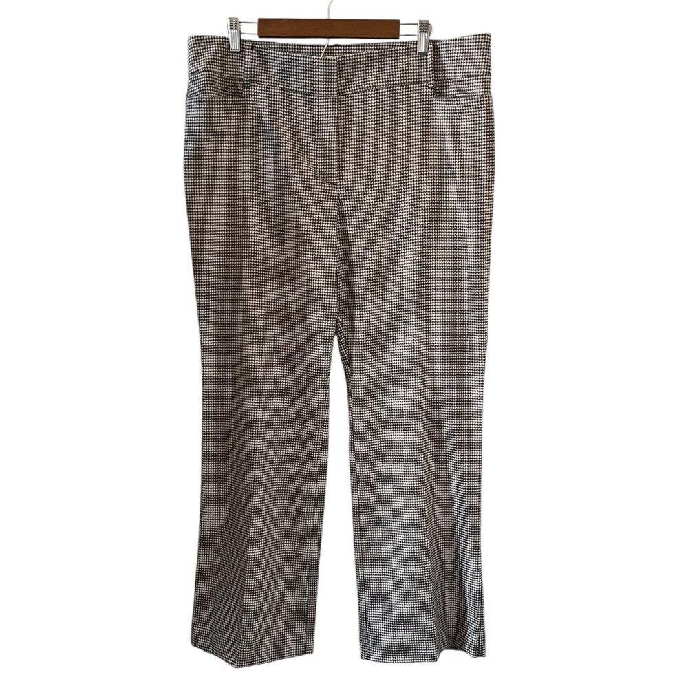 LOFT Houndstooth Dress Trouser Size 16
